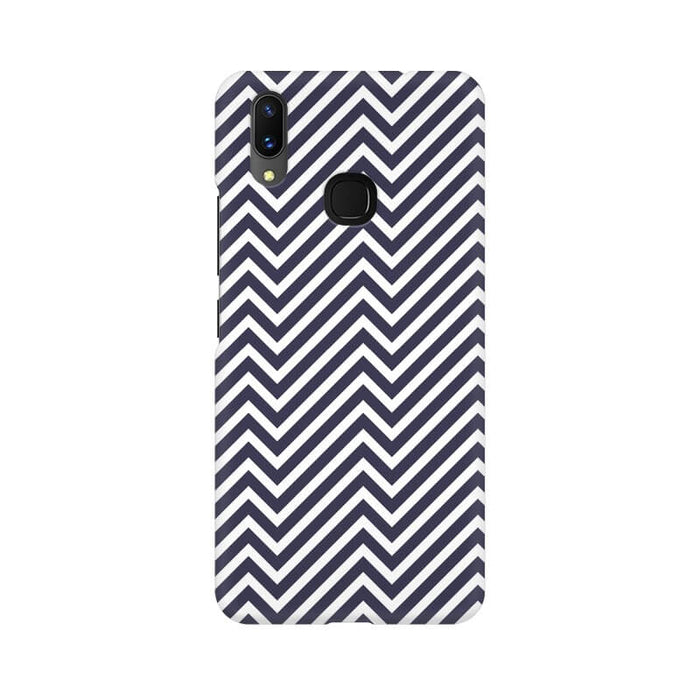 Abstract Zigzag  Pattern Vivo X21 Cover - The Squeaky Store