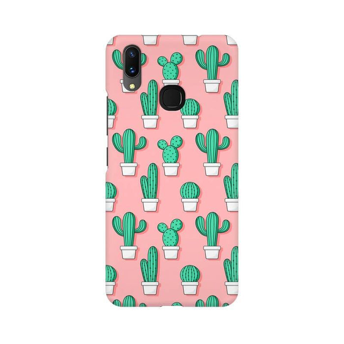 Cute Cactus Designer Abstract Pattern Vivo V9 Cover - The Squeaky Store