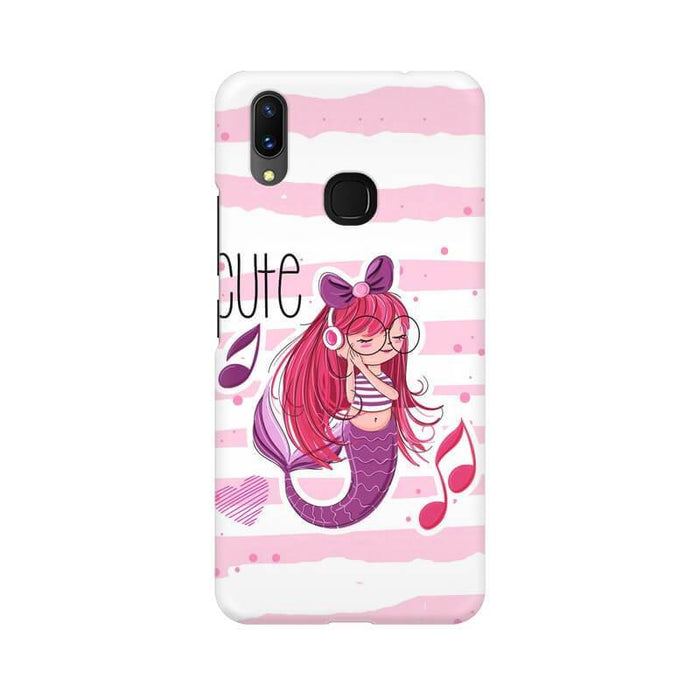 Cute Mermaid Designer Abstract Pattern Vivo Y95 Cover - The Squeaky Store