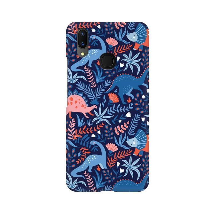 Dinosaur Designer Abstract Pattern Vivo V9 Cover - The Squeaky Store