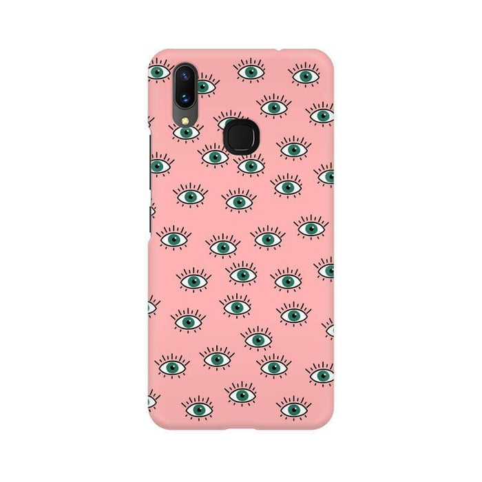 Eye Abstract Pattern Vivo Y91 Cover - The Squeaky Store