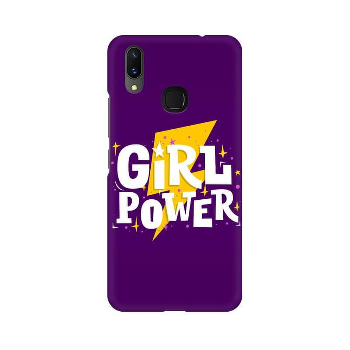 Girl Power Quote Designer Abstract Pattern Vivo V9 Cover - The Squeaky Store