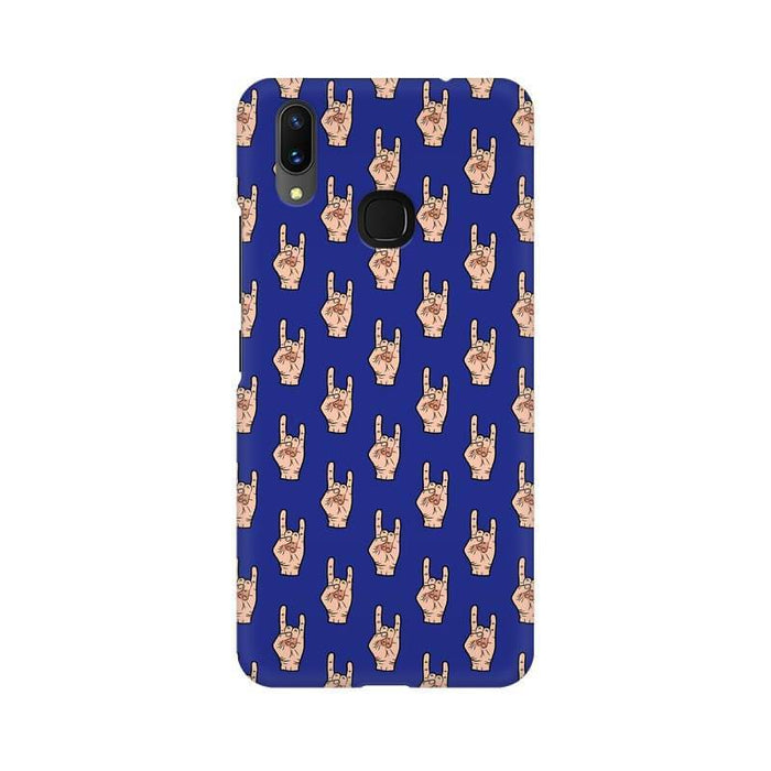 Lets Rock Designer Abstract Pattern Vivo Y91 Cover - The Squeaky Store