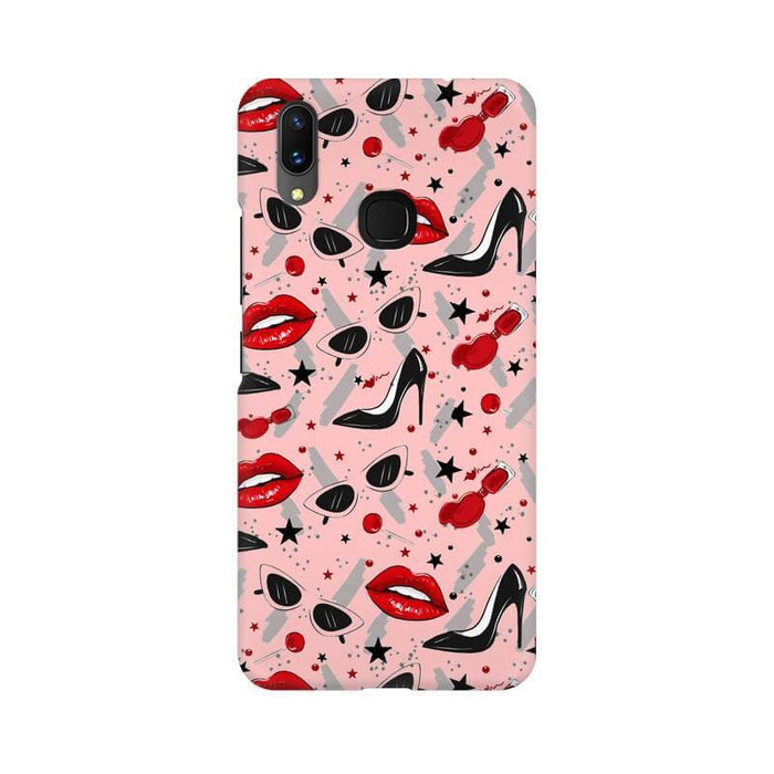 Girl Makeup Fashion Designer Abstract Pattern Vivo Y95 Cover - The Squeaky Store