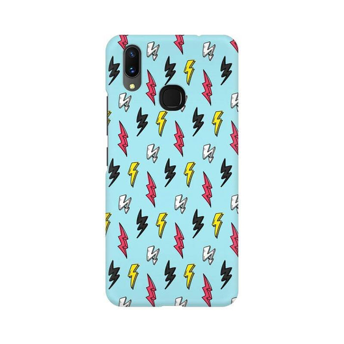 Colorful Thunder Designer Abstract Pattern Vivo X21 Cover - The Squeaky Store