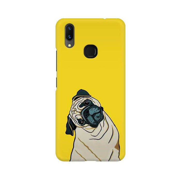 Cute Pug Abstract Illustration Vivo Y93 Cover - The Squeaky Store