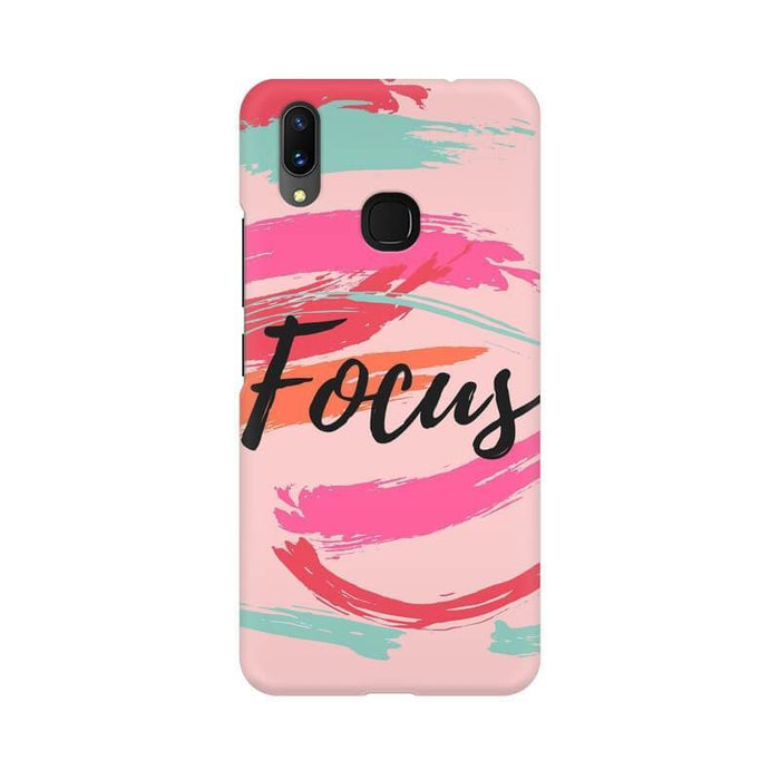 Focus Quote Designer Abstract Illustration Vivo V11 Cover - The Squeaky Store