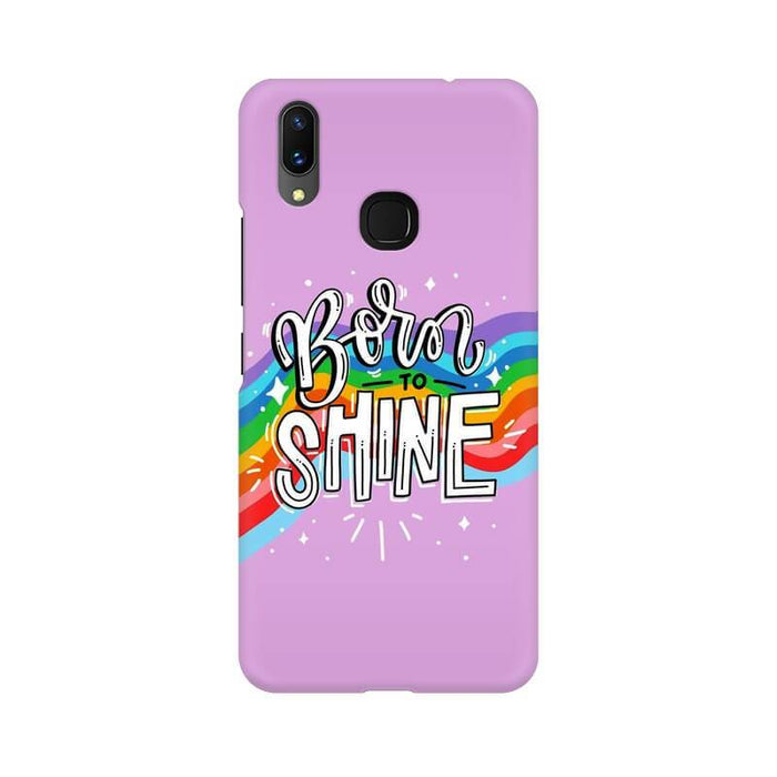 Born to Shine Quote Designer Illustration Vivo X21 Cover - The Squeaky Store