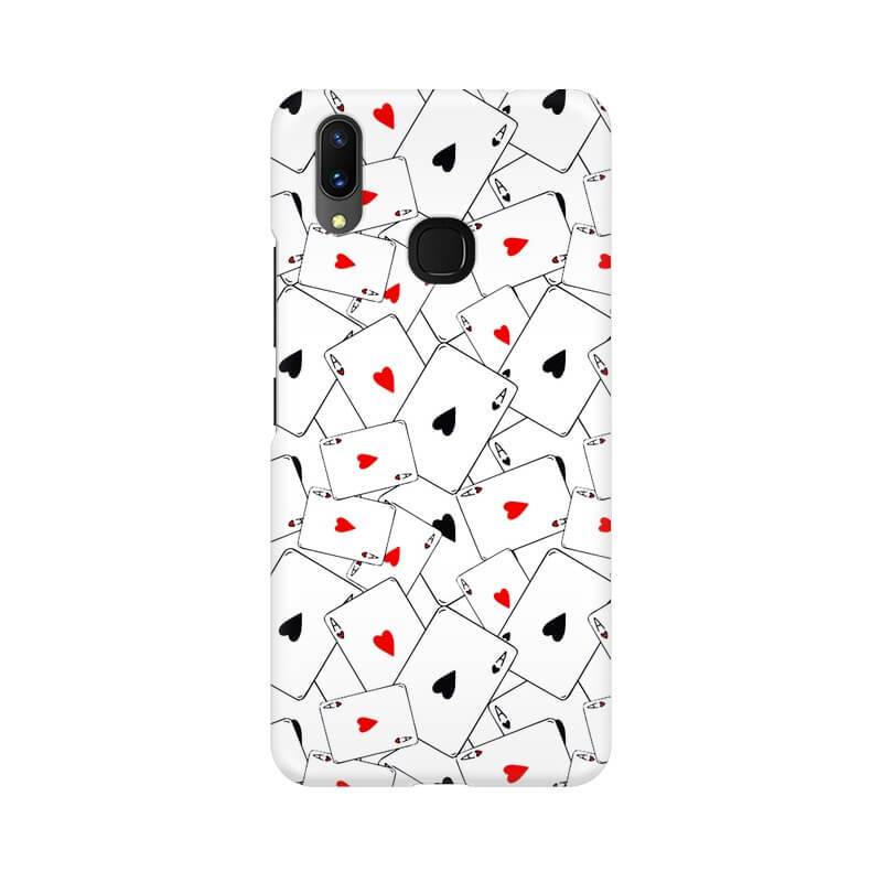 Playing Cards Ace Pattern Designer Vivo Y93 Cover - The Squeaky Store