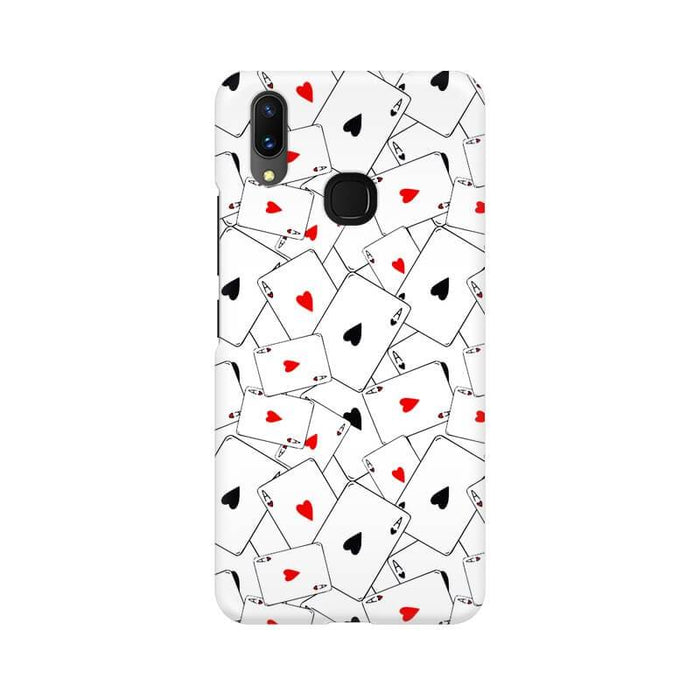Playing Cards Ace Pattern Designer Vivo V11 Cover - The Squeaky Store