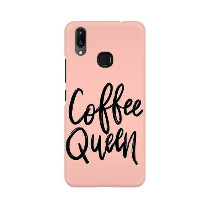 Coffee Queen Quote Designer Vivo Y91 Cover - The Squeaky Store