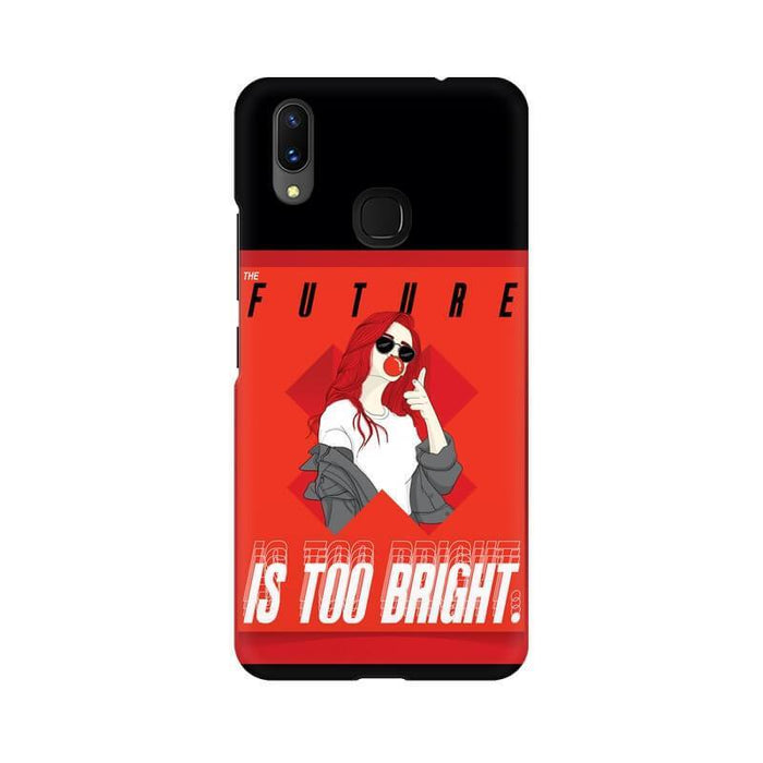 Girl Bright Future Quote Designer Vivo Y83 Pro Cover - The Squeaky Store