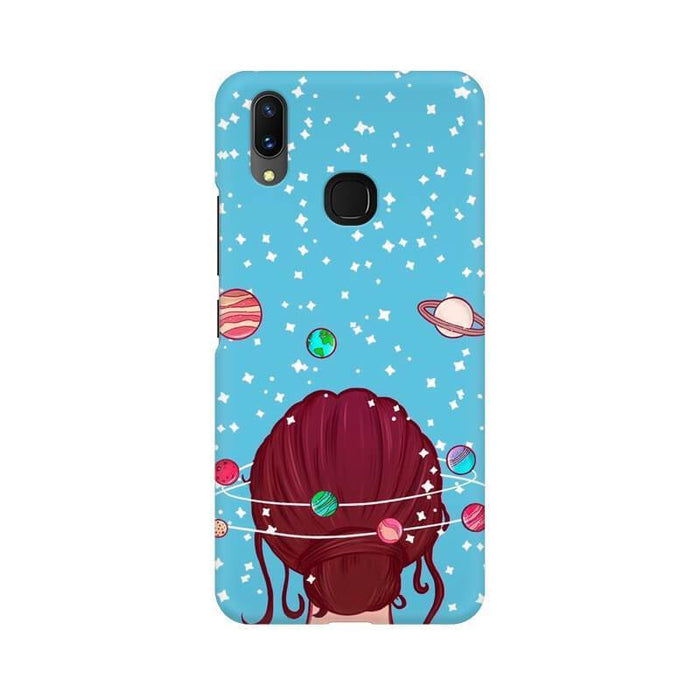 Planet Lover Girl Pattern Designer Vivo V9 Cover - The Squeaky Store