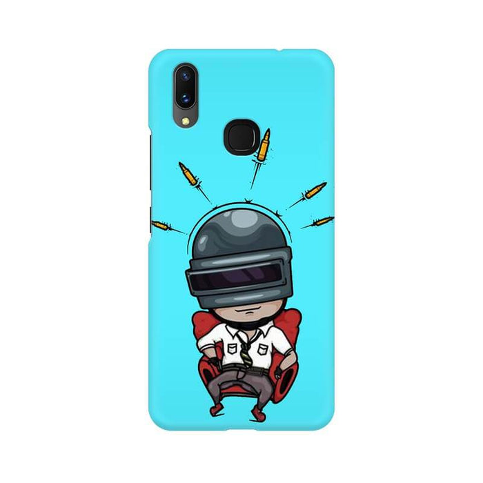 PUBG King Designer Illustration Vivo Y95 Cover - The Squeaky Store