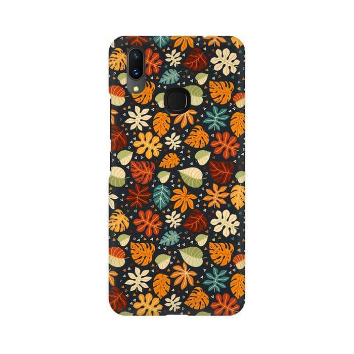 Cute Leafy Pattern Vivo Y95 Cover - The Squeaky Store