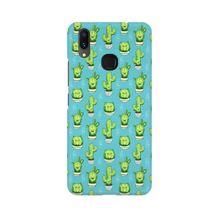 Cute Cactus Pattern Vivo Y83 Pro Cover - The Squeaky Store