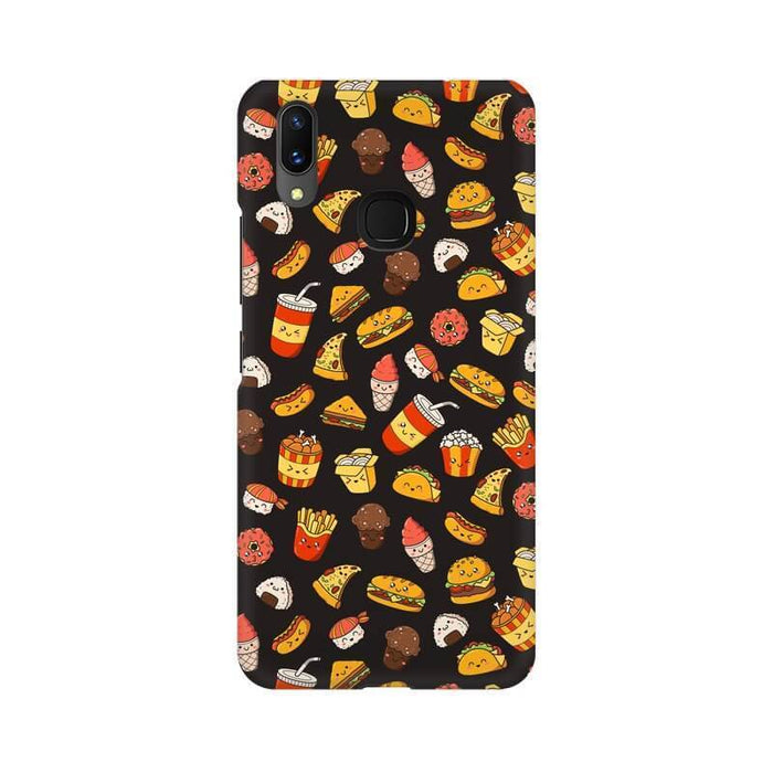 Foodie Patten Vivo V9 Cover - The Squeaky Store