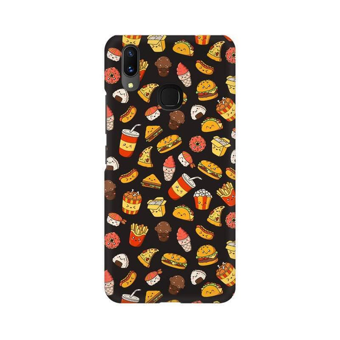 Foodie Patten Vivo V11 Cover - The Squeaky Store