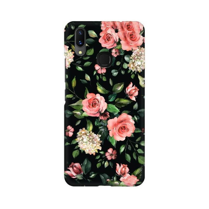 Beautiful Rose Pattern Vivo V9 Cover - The Squeaky Store