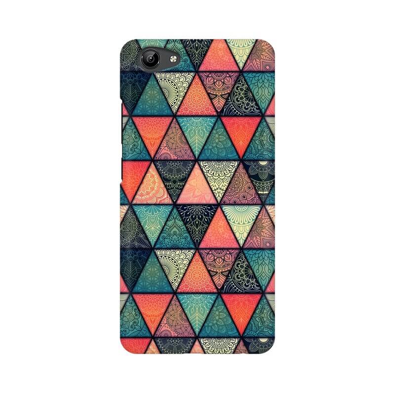Triangular Colourful Pattern Vivo Y71 Cover - The Squeaky Store
