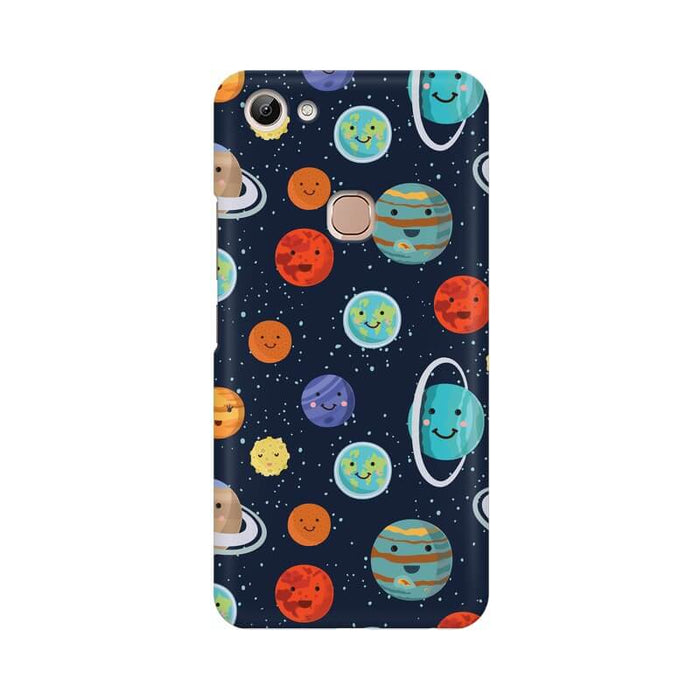 Planets Abstract Designer Pattern Vivo Y81 Cover - The Squeaky Store