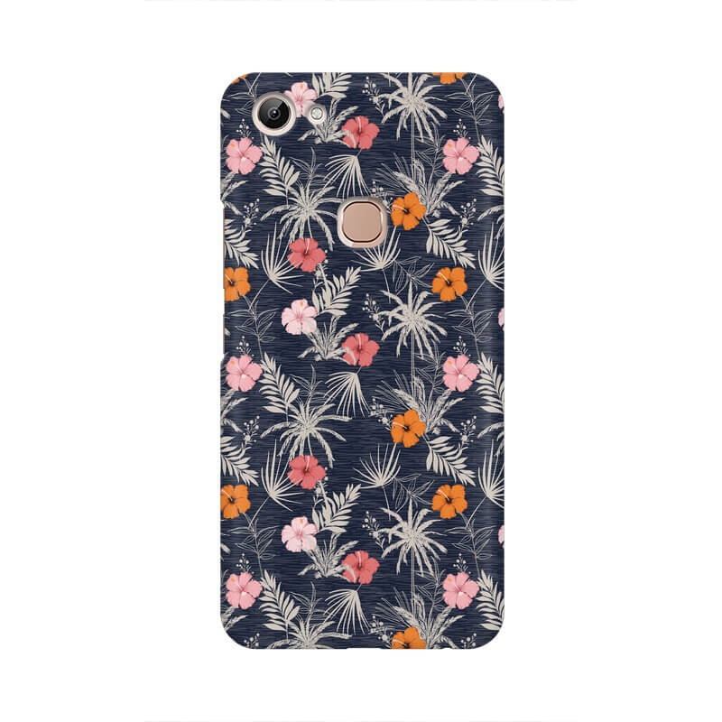 Leafy Abstract Designer Pattern Vivo Y83 Cover - The Squeaky Store