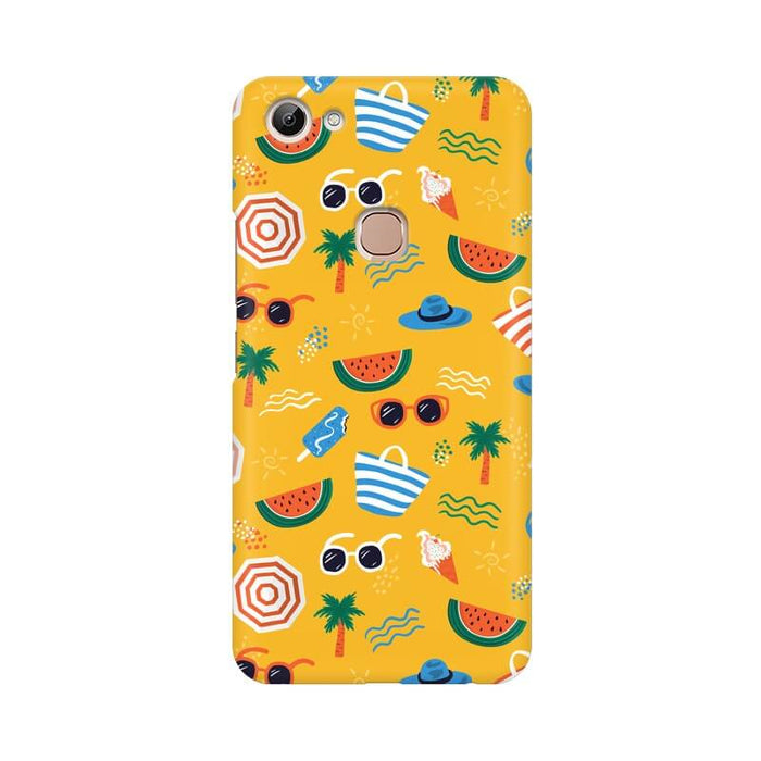 Beach Abstract Designer Pattern Vivo Y81 Cover - The Squeaky Store