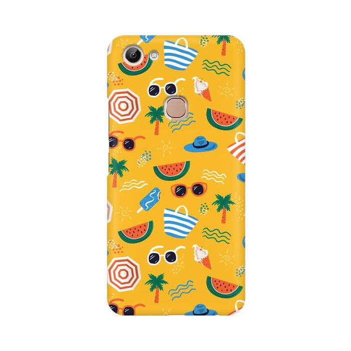 Beach Abstract Designer Pattern Vivo Y83 Cover - The Squeaky Store