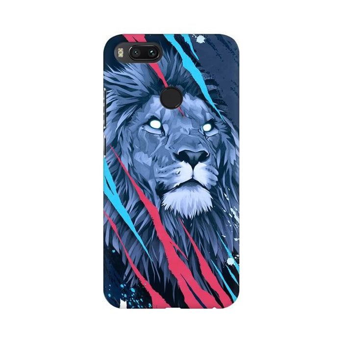 Abstract Fearless Lion Xiaomi MI A1 Cover - The Squeaky Store