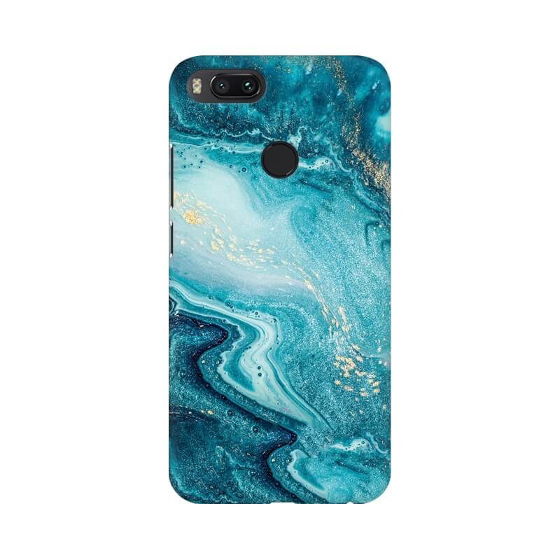 Water Abstract Pattern Redmi A1 Cover - The Squeaky Store