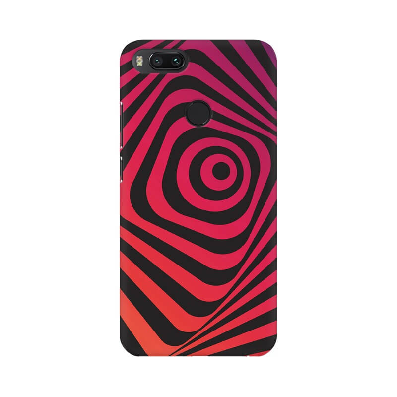 Optical Illusion Abstract Pattern Redmi A1 Cover - The Squeaky Store