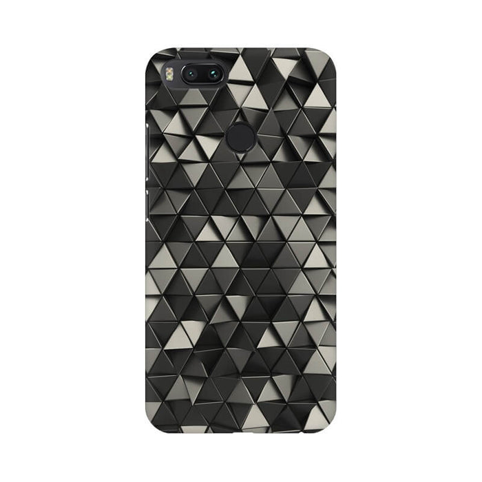 Triangular Abstract Pattern Redmi A1 Cover - The Squeaky Store