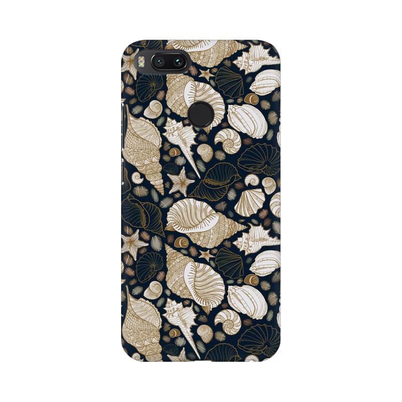 Shells Abstract Pattern Redmi A1 Cover - The Squeaky Store