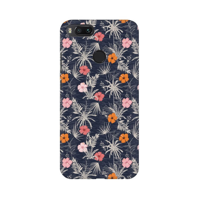 Leafy Abstract Pattern Redmi A1 Cover - The Squeaky Store