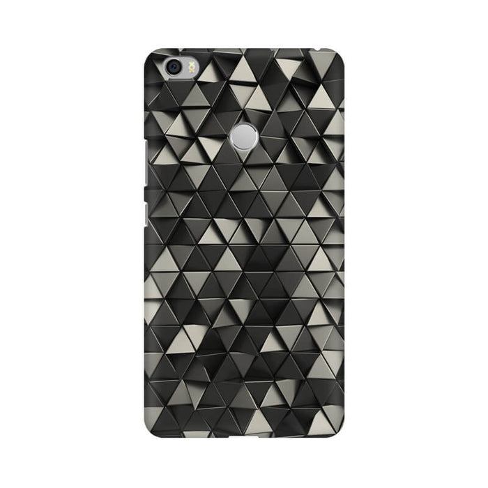 Triangular Abstract Designer Pattern Redmi MI Max 2 Cover - The Squeaky Store