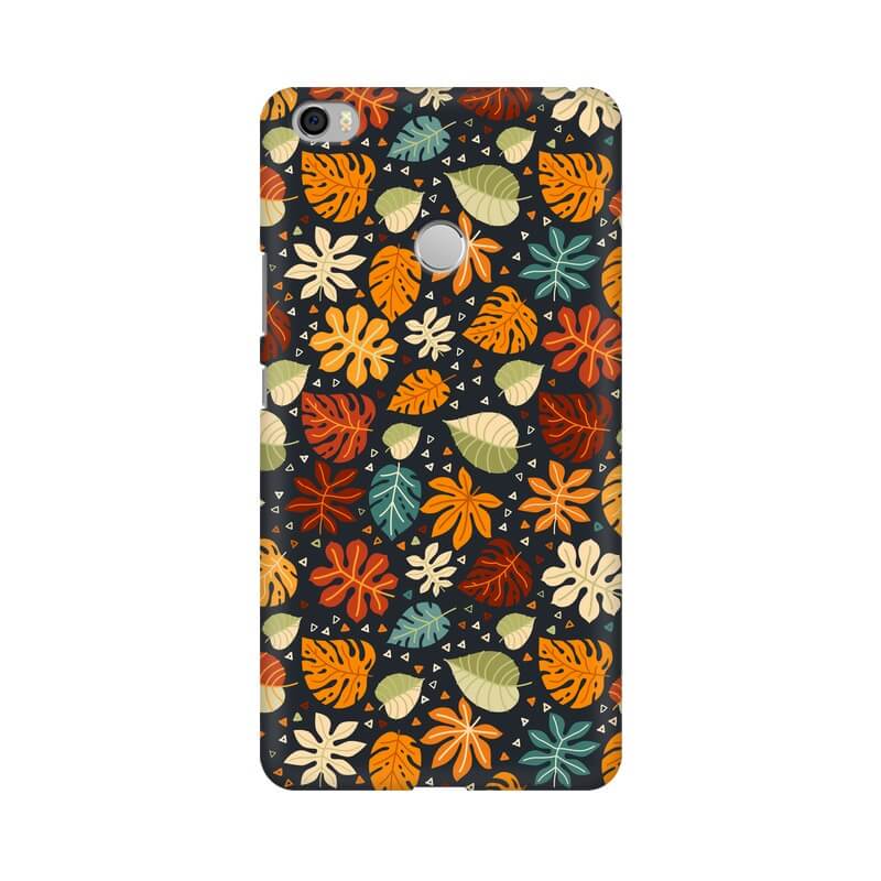 Leafy Abstract Pattern Designer Redmi MI Max Cover - The Squeaky Store