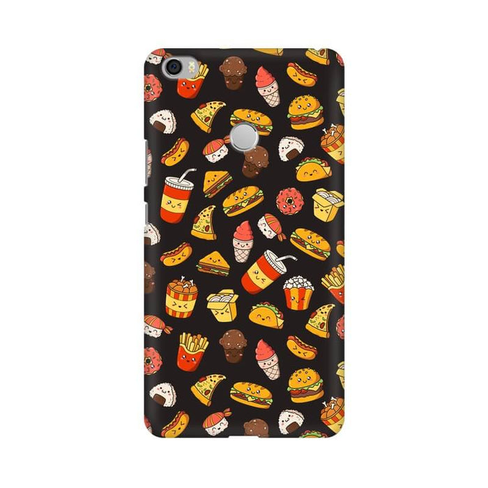 Foodie Abstract Pattern Designer Redmi MI Max Cover - The Squeaky Store
