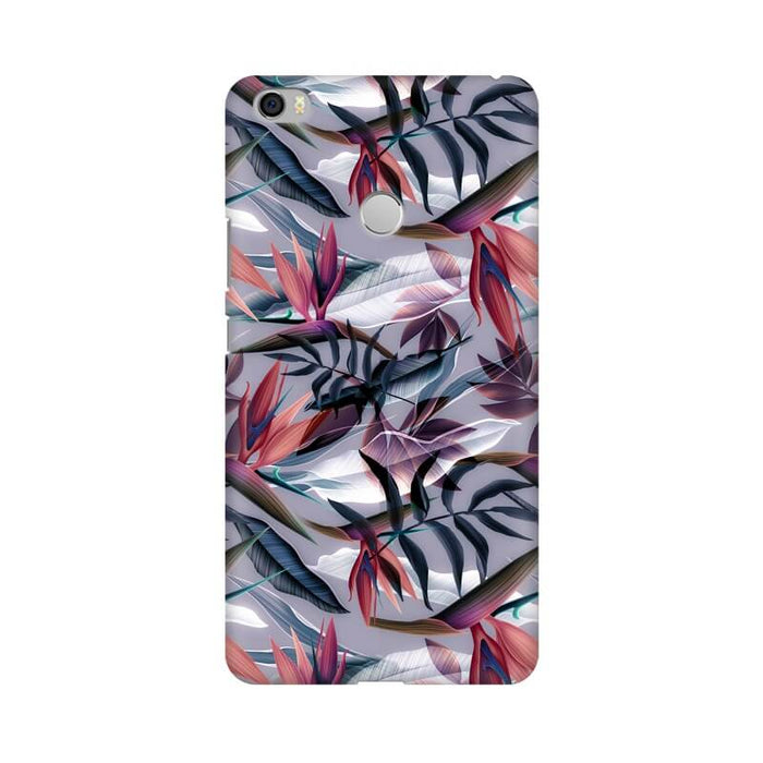 Leafy Abstract Pattern Designer Redmi MI Max Cover - The Squeaky Store