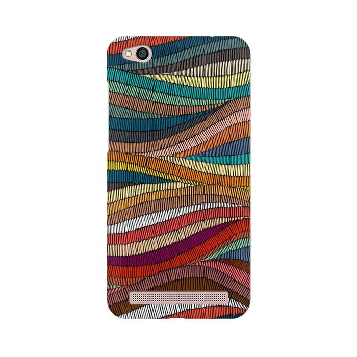 Colorful Abstract Wavy Pattern Xiaomi MI 5A Cover - The Squeaky Store