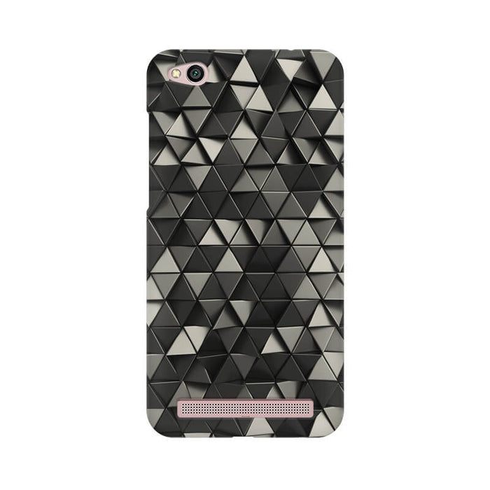 Triangular Abstract Pattern Designer Redmi 5A Cover - The Squeaky Store