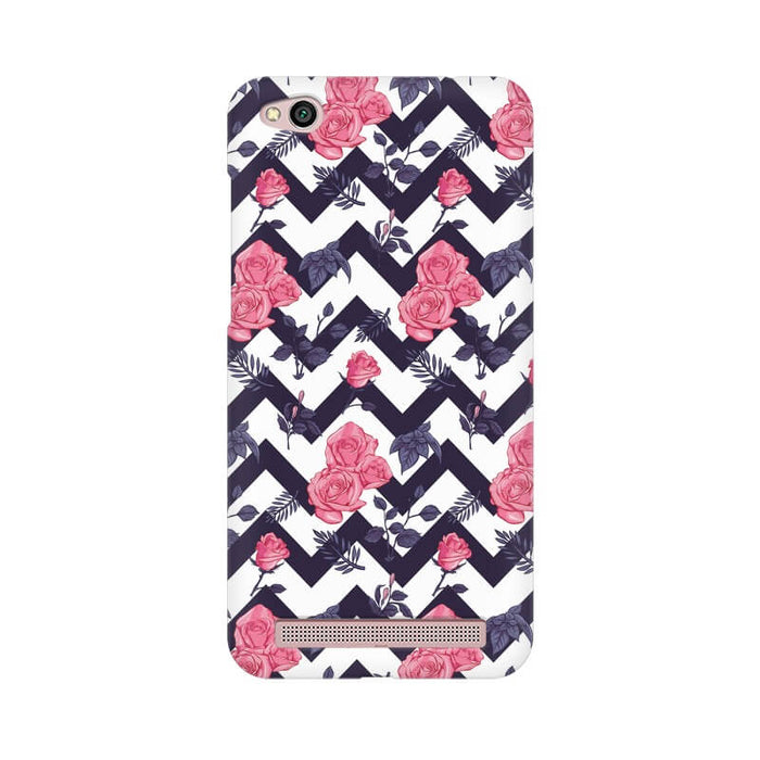 Zigzag Abstract Pattern Redmi 5A Cover - The Squeaky Store