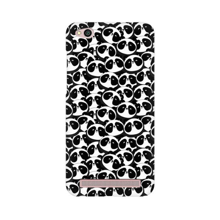 Panda Abstract Pattern Redmi 5A Cover - The Squeaky Store