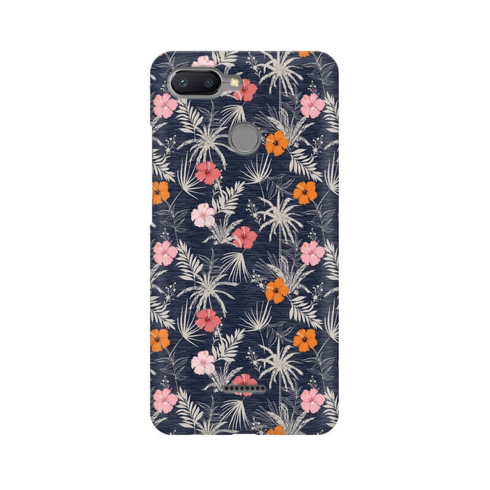 Leafy Abstract Pattern Designer Redmi MI 6 Cover - The Squeaky Store