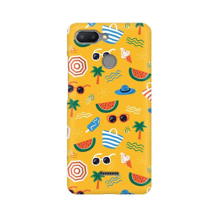 Beach Abstract Pattern Designer Redmi MI 6 PRO Cover - The Squeaky Store