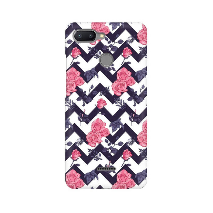 Zigzag Abstract Pattern Designer Redmi MI 6 Cover - The Squeaky Store