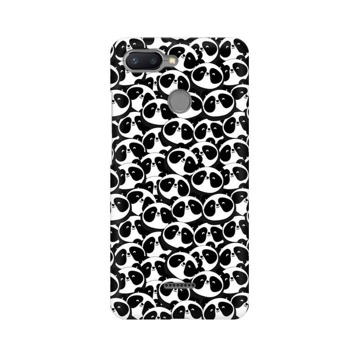 Panda Abstract Pattern Designer Redmi MI 6 Cover - The Squeaky Store