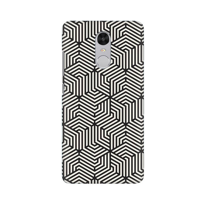 Abstract Optical Illusion Xiaomi MI NOTE 4 Cover - The Squeaky Store