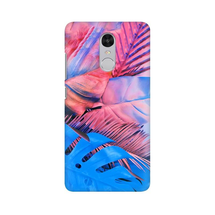 Leafy Abstract Pattern Redmi Note 4 Cover - The Squeaky Store