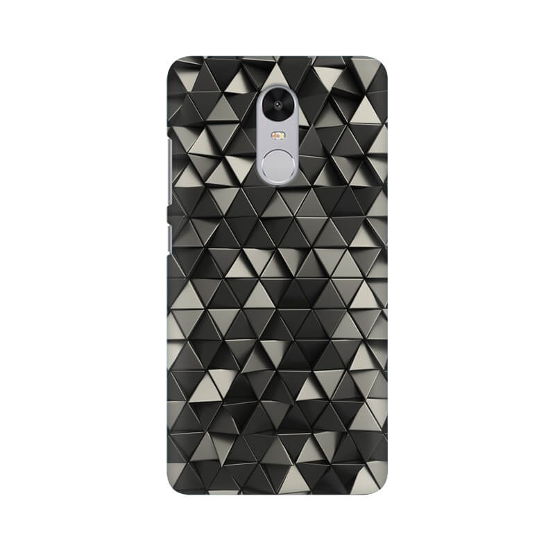 Triangular Abstract Pattern Redmi Note 4 Cover - The Squeaky Store