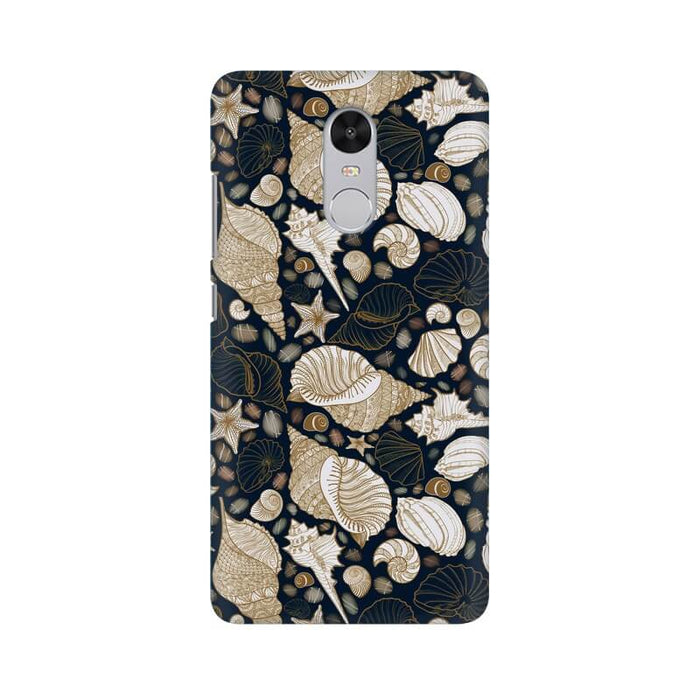 Shells Abstract Pattern Redmi Note 4 Cover - The Squeaky Store